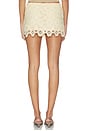 view 4 of 6 JUPE FEMME MINI  in Beige