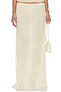 view 1 of 6 FALDA FORD MAXI in Soft Lemon