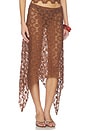 view 2 of 6 Trophy Midi Skirt in Espresso