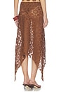 view 5 of 6 Trophy Midi Skirt in Espresso