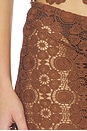 view 7 of 6 Trophy Midi Skirt in Espresso