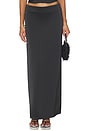 view 1 of 6 Front Row Maxi Skirt in Noir