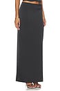 view 2 of 6 Front Row Maxi Skirt in Noir