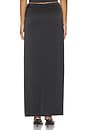 view 5 of 6 Front Row Maxi Skirt in Noir