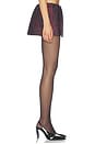 view 4 of 6 Constance Mini Skirt in Burgundy