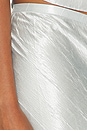 view 7 of 6 Hudson Maxi Skirt in Silver