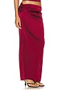 view 2 of 5 Soulmate Maxi Skirt in Burgundy