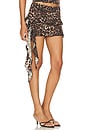 view 2 of 4 Rendezvous Mini Skirt in Leopard