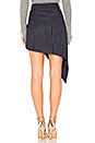view 3 of 4 Heiress Pinstripe Skirt in Navy