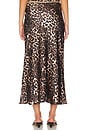 view 3 of 4 Enigmatic Maxi Skirt in Leopard