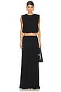 view 5 of 6 Field Of Dreams Maxi Skirt in Onyx