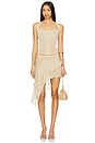 view 5 of 6 Palisades Mini Skirt in Oyster