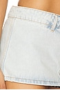 view 6 of 6 Rhode Mini Skirt in Light Blue