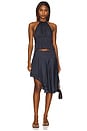 view 5 of 6 Legacy Midi Skirt in Navy