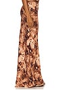 view 3 of 6 Hudson Maxi Skirt in Chocolate Floral