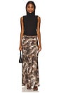 view 5 of 6 Hudson Maxi Skirt in Multi Animal