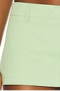 view 6 of 6 x REVOLVE Rhode Mini Skirt in Lime
