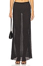 view 1 of 6 Ford Maxi Skirt in Onyx Polka