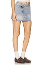 view 2 of 6 Moss Mini Skirt in Blue Denim