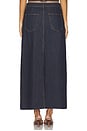 view 4 of 6 Super Sweet Maxi Skirt in Indigo
