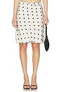 view 1 of 6 Shoreline Midi Skirt in Cream Polka