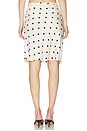 view 4 of 6 Shoreline Midi Skirt in Cream Polka