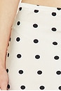 view 6 of 6 Shoreline Midi Skirt in Cream Polka