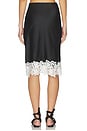 view 4 of 6 Anchored Midi Skirt in Noir