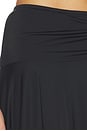 view 6 of 6 Safari Midi Skirt in Noir