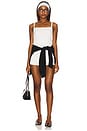 view 4 of 4 Poolside Romper in Ivory