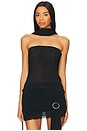 view 1 of 5 Ford Strapless Top in Onyx