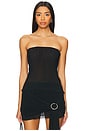 view 2 of 5 Ford Strapless Top in Onyx