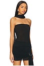 view 3 of 5 Ford Strapless Top in Onyx
