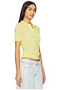 view 2 of 4 Untamed Short Sleeve Top in Butter