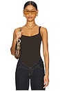 view 1 of 5 Je'taime Bodysuit in Chocolate
