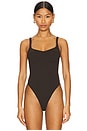 view 2 of 5 Je'taime Bodysuit in Chocolate