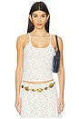 view 1 of 5 Tidal Cami Top in Foam