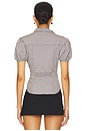 view 3 of 4 Mon Cheri Blouse in Onyx Gingham