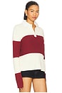 view 2 of 4 x REVOLVE Prince Rugby Top in Maroon Stripe