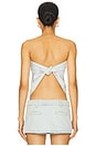 view 3 of 4 New York Bandana Top in Light Denim