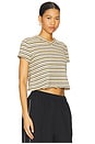 view 2 of 5 North Light Tee in Yellow Stripe