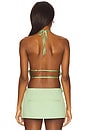 view 4 of 5 x REVOLVE Legacy Halter Top in Lime
