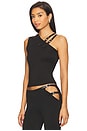view 3 of 5 Rebel Tank Top in Onyx
