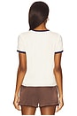 view 3 of 4 Mon Cherie Tee in Porcelain