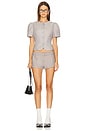 view 4 of 4 Femme Blouse in Grey