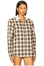 view 2 of 4 Vacanza Shirt in Cool Chocolate Plaid