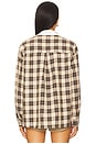 view 3 of 4 Vacanza Shirt in Cool Chocolate Plaid