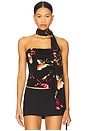 view 1 of 5 Island Bodice Top in Onyx Floral