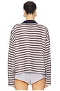view 3 of 4 Rebels Jersey in Noir Stripe