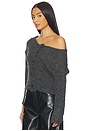 view 3 of 5 Margaux Knit Top in Charcoal